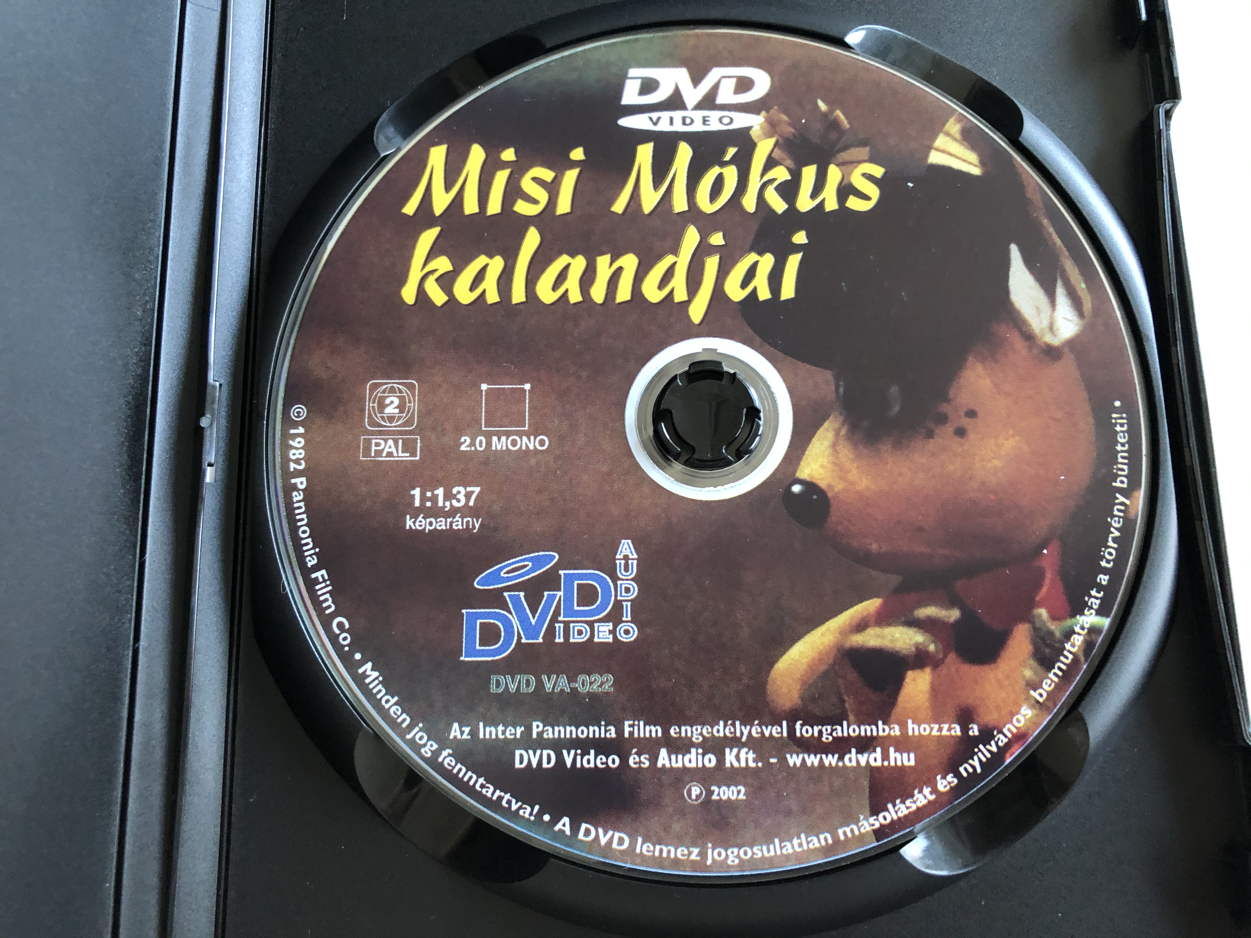 Misi Mókus kalandjai DVD 1982 - Directed by Foky Ottó1.JPG